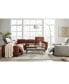 Фото #3 товара Lexanna 3-Pc. Leather Sofa with 2 Power Motion Recliners, Created for Macy's