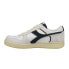 Фото #6 товара Diadora Magic Basket Low Suede Leather Lace Up Mens Blue, Grey, White Sneakers