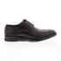 Фото #1 товара Zanzara Helston Mens Brown Oxfords & Lace Ups Wingtip & Brogue Shoes 12