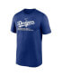 Фото #3 товара Men's Royal Los Angeles Dodgers 2023 Postseason Authentic Collection Dugout T-shirt