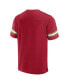 Men's Scarlet San Francisco 49ers Jersey Tackle V-Neck T-shirt