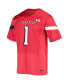 Фото #3 товара Men's #1 Red Texas Tech Red Raiders Logo Replica Football Jersey