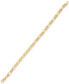 ფოტო #2 პროდუქტის Elongated Box Link Chain Bracelet in 14k Gold-Plated Sterling Silver, Created for Macy's