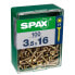 Box of screws SPAX Yellox Wood Flat head 150 Pieces (2 x 10 mm)