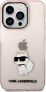 Karl Lagerfeld Etui Karl Lagerfeld KLHCP14XHNCHTCP Apple iPhone 14 Pro Max różowy/pink hardcase Ikonik Choupette