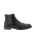Фото #1 товара English Laundry Lawson EL2603B Mens Black Leather Slip On Chelsea Boots 8.5