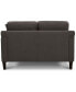 Фото #4 товара CLOSEOUT! Lexah 52" Fabric Loveseat with Two Pillows, Created for Macy's