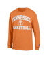 Men's Tennessee Orange Tennessee Volunteers Basketball Icon Long Sleeve T-shirt