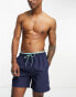 Фото #4 товара Threadbare dawlish 2 pack swim shorts in midnight and black