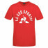 Men’s Short Sleeve T-Shirt Le coq sportif Bat Nº2 Red Men