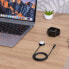 Фото #10 товара Зарядное устройство беспроводное CHOETECH T319 5W для Apple Watch с кабелем USB-C, черное