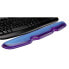 Фото #1 товара ROLINE Silicon Wrist Pad for Keyboard - transparent blue - Blue - 455 x 80 x 22 mm