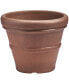 Фото #1 товара Brunello RolledRim Planter Classic 11.4 Inch Rust