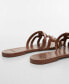 Фото #7 товара Women's Leather Straps Sandals
