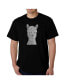 Фото #1 товара Men's Word Art - Alpaca T-Shirt