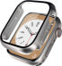 Crong Crong Hybrid Watch Case - Etui ze szkłem Apple Watch 41mm (Starlight)