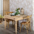 Фото #8 товара Обеденный стол BB Home Натуральная древесина кипариса 100 x 100 x 77 см