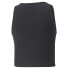Puma Classics CutOut Sleeveless Shirt Womens Size XS Athletic Casual 533063-01