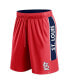 Men's Red St. Louis Cardinals Win the Match Defender Shorts Red, Navy, XL - фото #3