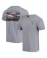 Фото #1 товара Men's Pepperdine Waves Comfort Colors Campus Scenery T-shirt - Gray