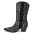 Фото #6 товара COCONUTS by Matisse Twain Studded Zippered Pointed Toe Womens Black Casual Boot