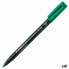 Permanent marker Staedtler Lumocolor 313-5 M Green (10 Units)