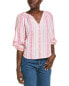 Фото #1 товара Velvet By Graham & Spencer Blouse Women's Pink Xs