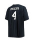Фото #4 товара Men's Dak Prescott Navy Big and Tall Player Name Number T-shirt