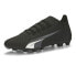 Puma Ultra Match Firm GroundArtificial Ground Soccer Cleats Mens Black Sneakers