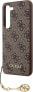 Guess Guess GUHCSA35GF4GBR A35 A356 brązowy/brown hardcase 4G Charms Collection