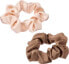 Фото #4 товара Scrunchies aus recyceltem Polyester nude, braun, 2 St