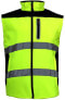 Lahti Pro Kurtka softshell ostrzegawcza z odpinanymi rękawami żółta rozmiar M (L4091902)