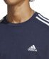 Фото #3 товара Men's Essentials 3-Stripes Regular-Fit Logo Graphic T-Shirt