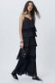 Фото #1 товара Rebecca Minkoff Piper Maxi Dress Women's Sz. 6 (Black) 152884