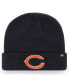 ფოტო #1 პროდუქტის Men's '47 Navy Chicago Bears Primary Basic Cuffed Knit Hat