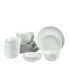 Фото #1 товара Simply White Coupe Dinnerware 24-PC Set, Service for 6