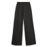 Puma Infuse Wide Leg Pants Womens Black Casual Athletic Bottoms 62144801