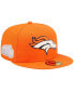 Фото #2 товара Men's Orange Denver Broncos Super Bowl XXXIII Pop Sweat 59FIFTY Fitted Hat