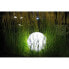 Фото #2 товара LUMISKY - Kabelgebundene Kugelleuchte fr LED-Auenbeleuchtung - wei BOBBY - Sockel 50cm E27