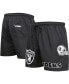 ფოტო #1 პროდუქტის Men's Black Las Vegas Raiders Woven Shorts