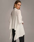 Фото #4 товара Donna Karan Women's Long-Sleeve Drape-Front Cardigan