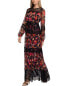 Фото #1 товара Johnny Was Petite Ellie Lace Tiered Silk Maxi Dress Women's Pm