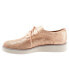 Фото #4 товара Softwalk Willis S1811-788 Womens Gold Narrow Oxfords & Lace Ups Casual Shoes 6.5