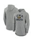 Men's Heather Gray Iowa Hawkeyes Blitz Hoodie Long Sleeve T-Shirt Серый, M - фото #1