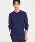 Фото #3 товара Men's Solid Crewneck Sweater, Created for Macy's