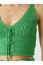 Фото #15 товара Топ Koton Crop Knit Vest