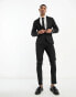 ASOS DESIGN skinny suit jacket in black