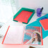 Фото #2 товара Файл с перфорацией ESSELTE Colour Breeze A4 с гибкими обложками 60 листов