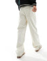 Фото #2 товара Cotton On relaxed straight leg jeans in ecru denim