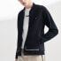 Фото #4 товара FILA 商务Logo休闲运动针织夹克 男款 黑色 / Куртка FILA Trendy Clothing Featured Jacket F11M038509F-BK